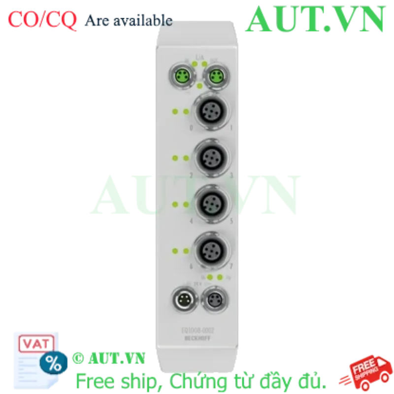 Ảnh của EQ1008-0002 | EtherCAT Box, 8-channel digital input, 24 V DC, 3 ms, M12, stainless steel