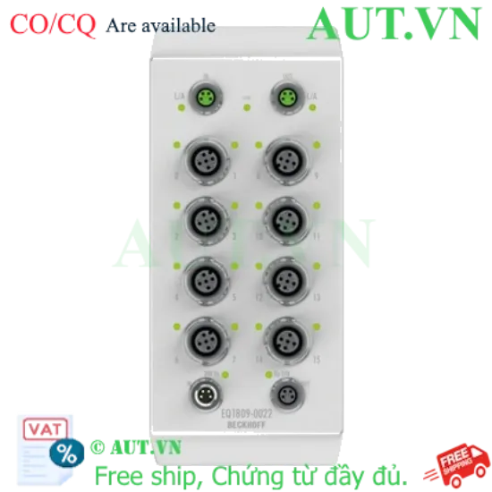Ảnh của EQ1809-0022 | EtherCAT Box, 16-channel digital input, 24 V DC, 3 ms, M12, stainless steel
