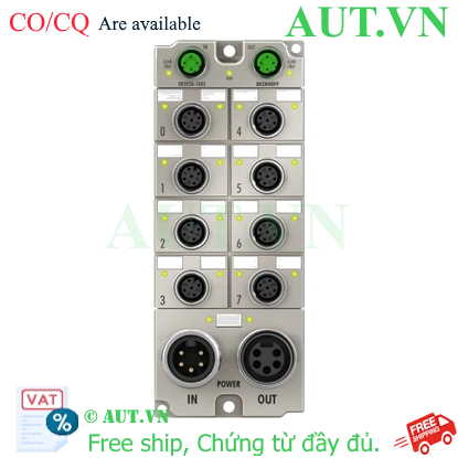 Ảnh của ER2028-1032 | EtherCAT Box, 8-channel digital output, 24 V DC, 2 A, M12, zinc die-cast