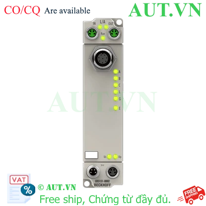 Ảnh của ER5151-0002 | EtherCAT Box, 1-channel encoder interface, incremental, 24 V DC HTL, 1 MHz, M12, zinc die-cast