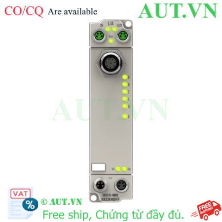 Ảnh của ER5151-0002 | EtherCAT Box, 1-channel encoder interface, incremental, 24 V DC HTL, 1 MHz, M12, zinc die-cast