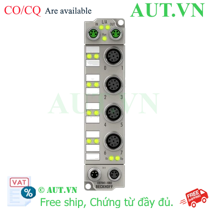 Ảnh của ER7041-1002 | EtherCAT Box, 1-channel motion interface, stepper motor, 48 V DC, 1.5 A, M12, with incremental encoder, zinc die-cast