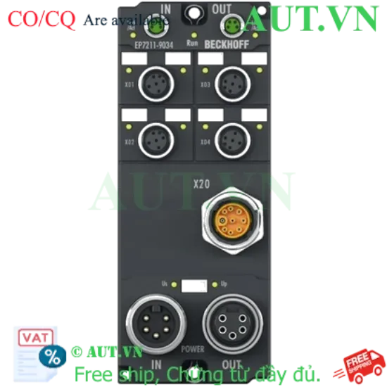 Ảnh của EtherCAT Box 1 kênh giao tiếp chuyển động Beckhoff EP7211-9033