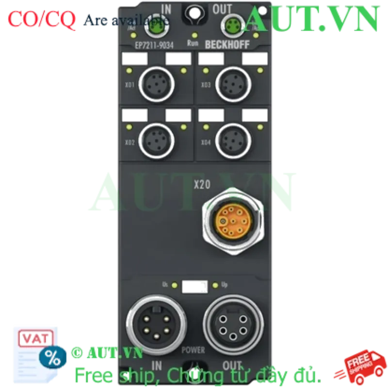 Ảnh của EtherCAT Box 1 kênh giao tiếp chuyển động Beckhoff EP7211-9033