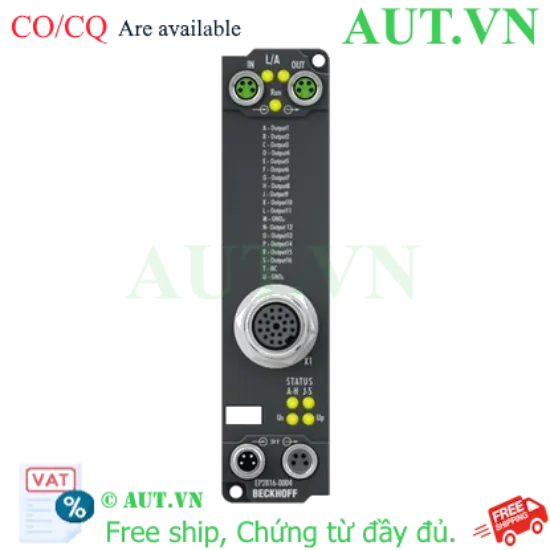 Ảnh của EtherCAT Box 16 kênh digital output 24VDC Beckhoff EP2816-0004
