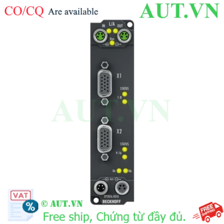 Ảnh của EtherCAT Box 16 kênh digital output 24VDC Beckhoff EP2816-0010