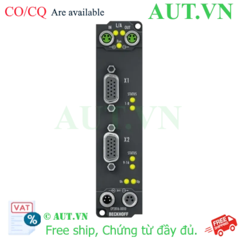 Ảnh của EtherCAT Box 16 kênh digital output 24VDC Beckhoff EP2816-0010