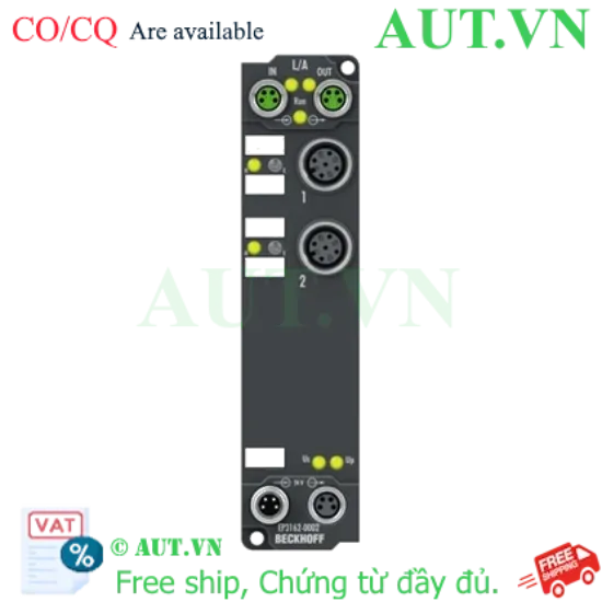 Ảnh của EtherCAT Box 2 kênh analog input 16 Bit Beckhoff EP3162-0002