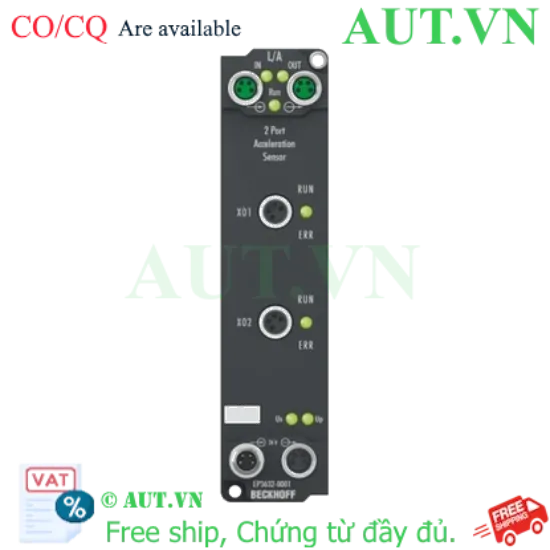Ảnh của EtherCAT Box 2 kênh analog input 16 Bit Beckhoff EP3632-0001