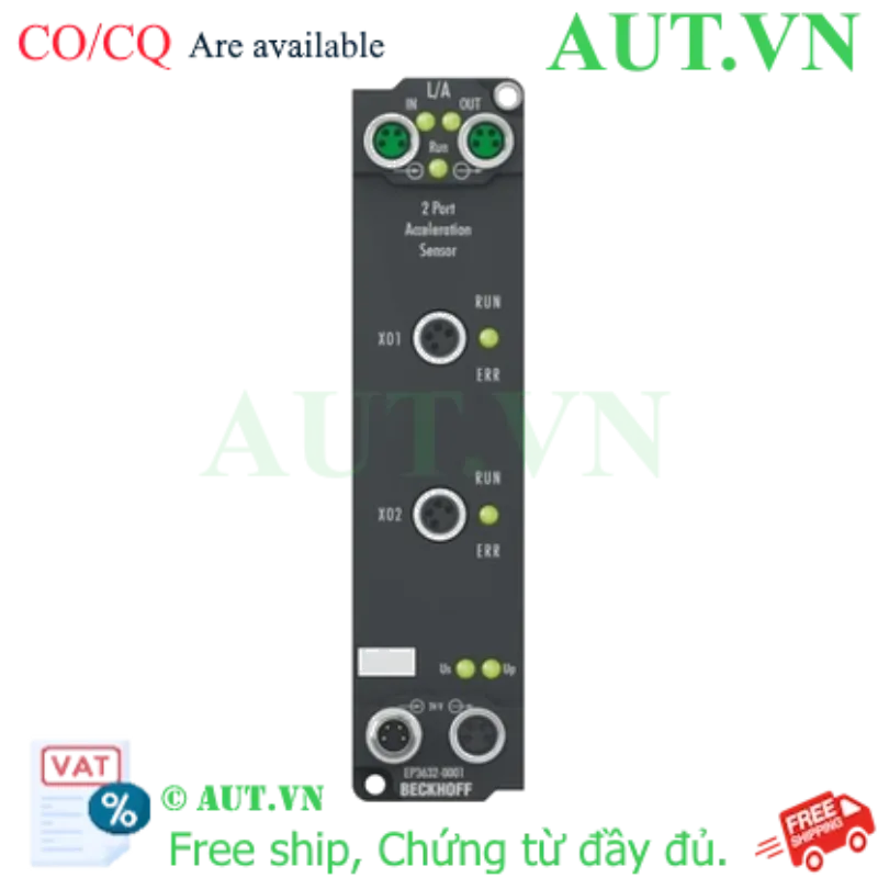 Ảnh của EtherCAT Box 2 kênh analog input 16 Bit Beckhoff EP3632-0001