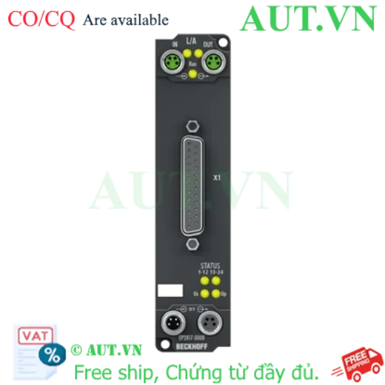 Ảnh của EtherCAT Box 24 kênh digital output 24VDC Beckhoff EP2817-0008