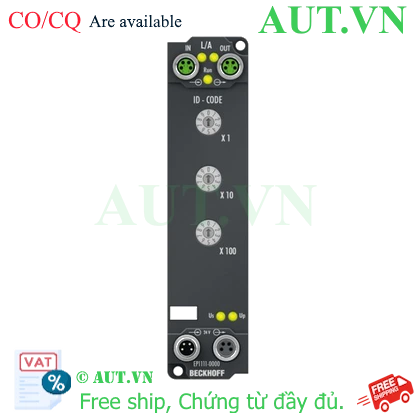 Ảnh của EtherCAT Box chuyển đổi ID 2 x M8 Beckhoff EP1111-0000