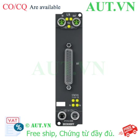 Ảnh của EtherCAT Box digital 8 input / 8 output 24VDC Beckhoff EP2316-0008