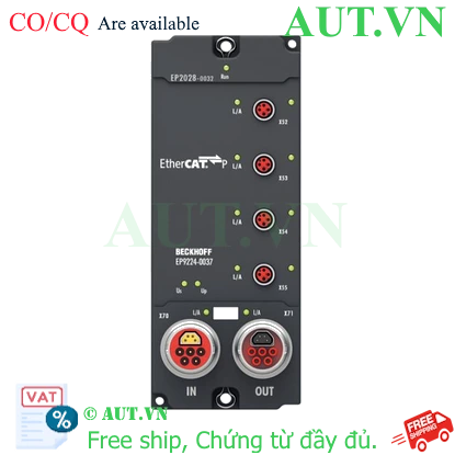Ảnh của EtherCAT Box phân phối điện 4 kênh Beckhoff EP9224-0037