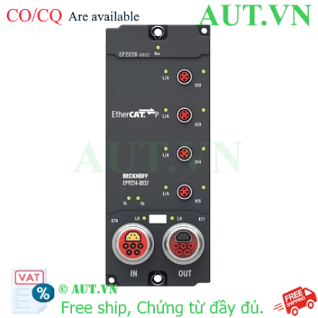 Ảnh của EtherCAT Box phân phối điện 4 kênh Beckhoff EP9224-0037