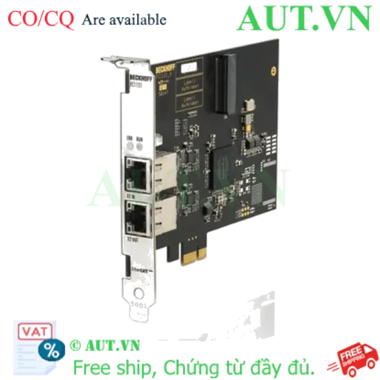 Ảnh của FC1121 | Infrastructure, 1-channel fieldbus card, EtherCAT, slave, PCI express, NOVRAM, RJ45