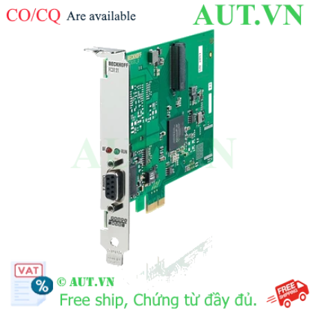 Ảnh của FC3121 | Infrastructure, 1-channel fieldbus card, PROFIBUS, master/slave, PCI express, D-sub