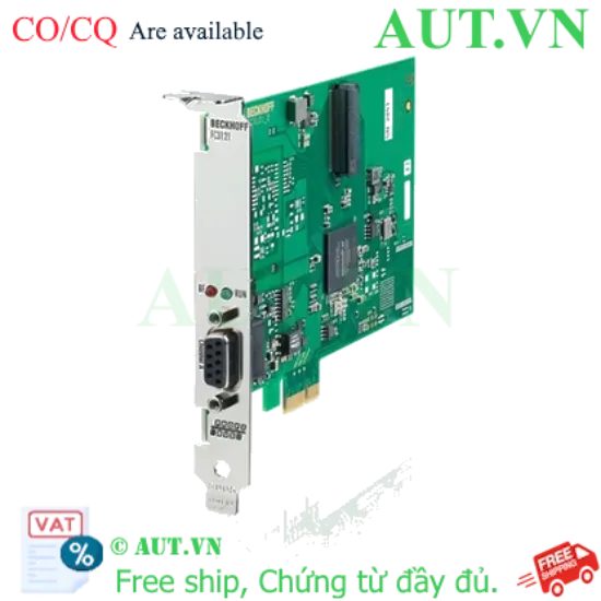 Ảnh của FC3121 | Infrastructure, 1-channel fieldbus card, PROFIBUS, master/slave, PCI express, D-sub