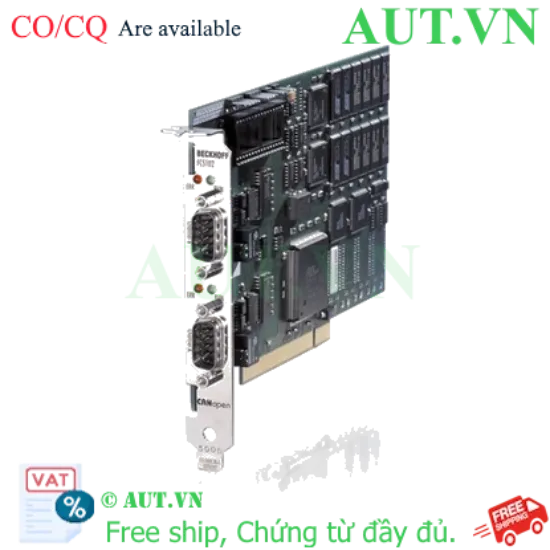 Ảnh của FC5102 | Infrastructure, 2-channel fieldbus card, CANopen, master/slave, PCI, D-sub