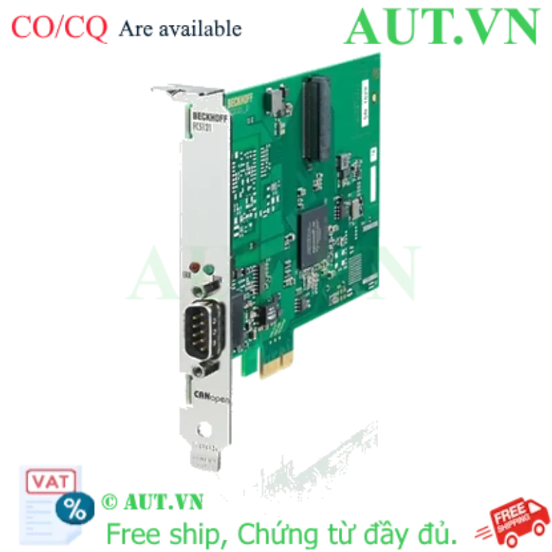 Ảnh của FC5121 | Infrastructure, 1-channel fieldbus card, CANopen, master/slave, PCI express, D-sub