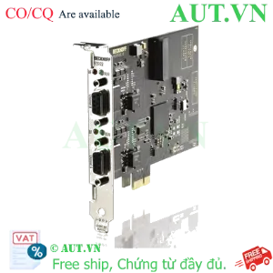 Ảnh của FC5122 | Infrastructure, 2-channel fieldbus card, CANopen, master/slave, PCI express, D-sub