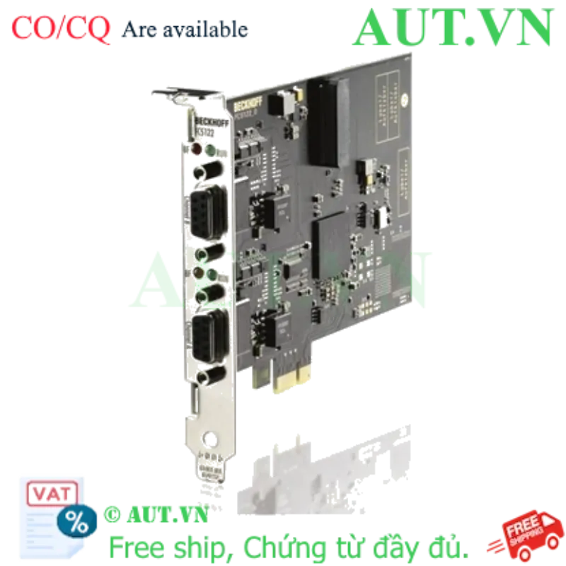 Ảnh của FC5122 | Infrastructure, 2-channel fieldbus card, CANopen, master/slave, PCI express, D-sub