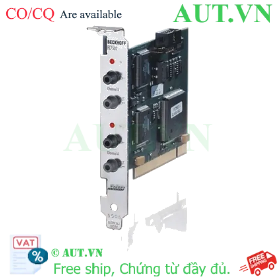 Ảnh của FC7502 | Infrastructure, 2-channel fieldbus card, SERCOS II, master, PCI, FSMA