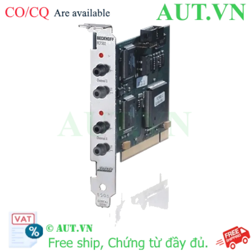 Ảnh của FC7502 | Infrastructure, 2-channel fieldbus card, SERCOS II, master, PCI, FSMA