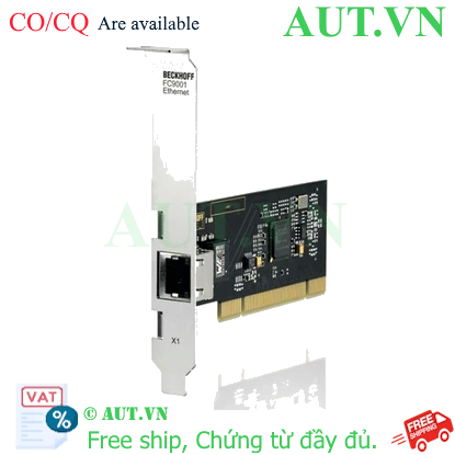 Ảnh của FC9001-0010 | Infrastructure, 1-channel fieldbus card, Ethernet, 100 Mbit/s, PCI, RJ45