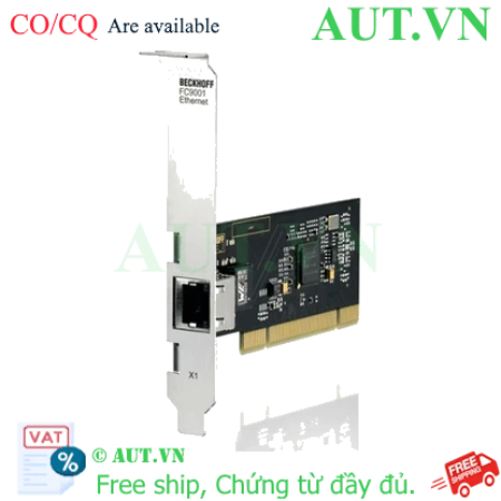 Ảnh của FC9001-0010 | Infrastructure, 1-channel fieldbus card, Ethernet, 100 Mbit/s, PCI, RJ45