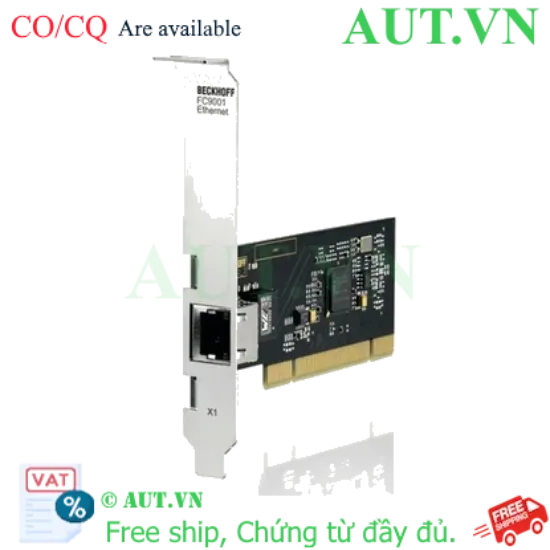 Ảnh của FC9001-0010 | Infrastructure, 1-channel fieldbus card, Ethernet, 100 Mbit/s, PCI, RJ45