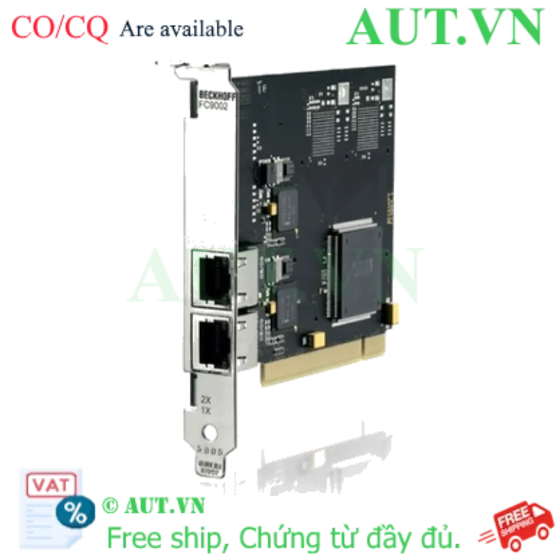 Ảnh của FC9002 | Infrastructure, 2-channel fieldbus card, Ethernet, 100 Mbit/s, PCI, RJ45