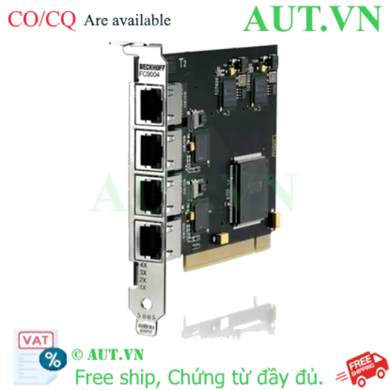 Ảnh của FC9004 | Infrastructure, 4-channel fieldbus card, Ethernet, 100 Mbit/s, PCI, RJ45