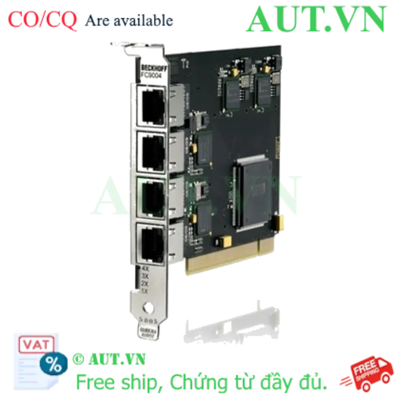 Ảnh của FC9004 | Infrastructure, 4-channel fieldbus card, Ethernet, 100 Mbit/s, PCI, RJ45