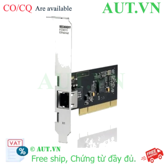 Ảnh của FC9011 | Infrastructure, 1-channel fieldbus card, Ethernet, 1 Gbit/s, PCI, RJ45