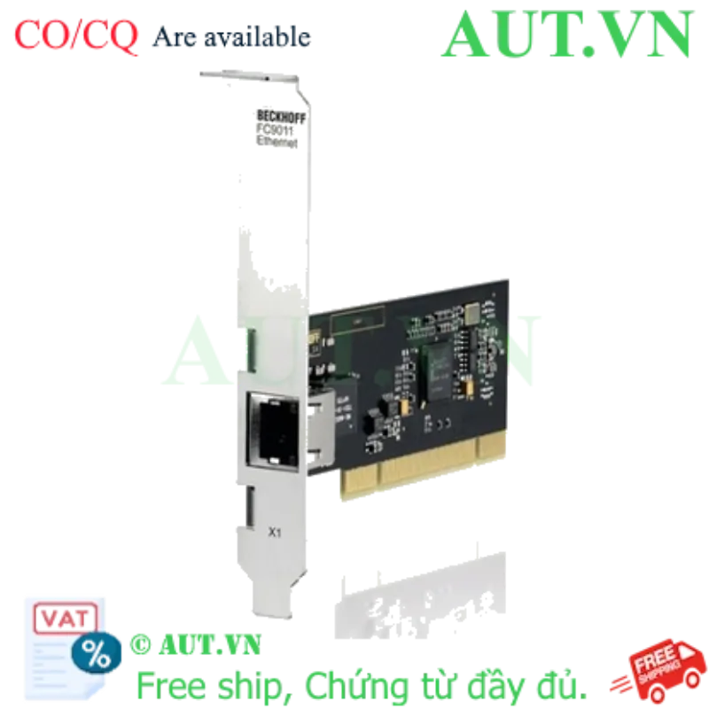 Ảnh của FC9011 | Infrastructure, 1-channel fieldbus card, Ethernet, 1 Gbit/s, PCI, RJ45