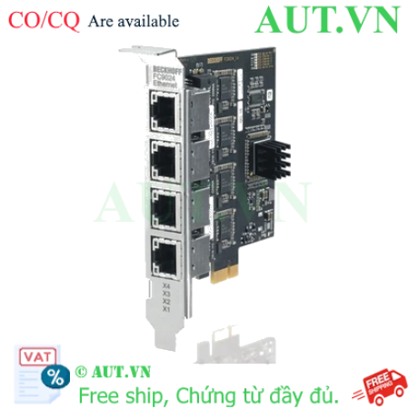 Ảnh của FC9024 | Infrastructure, 4-channel fieldbus card, Ethernet, 1 Gbit/s, PCI express, RJ45