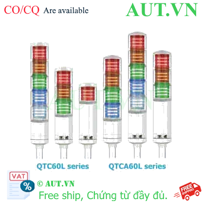 Ảnh của Đèn tháp Qlight QTC60L-2-24-RG-LW18