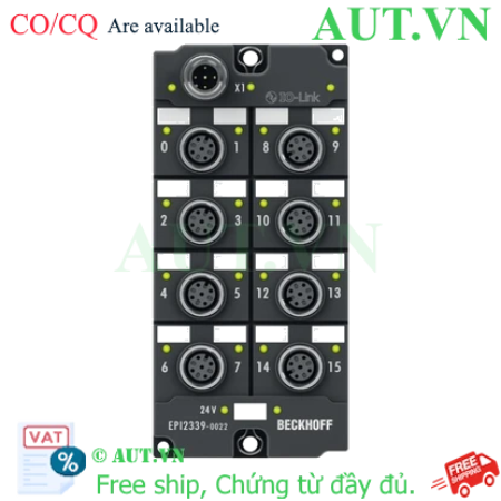 Ảnh của IO-Link box 16 kênh digital input 24VDC Beckhoff EPI2339-0022