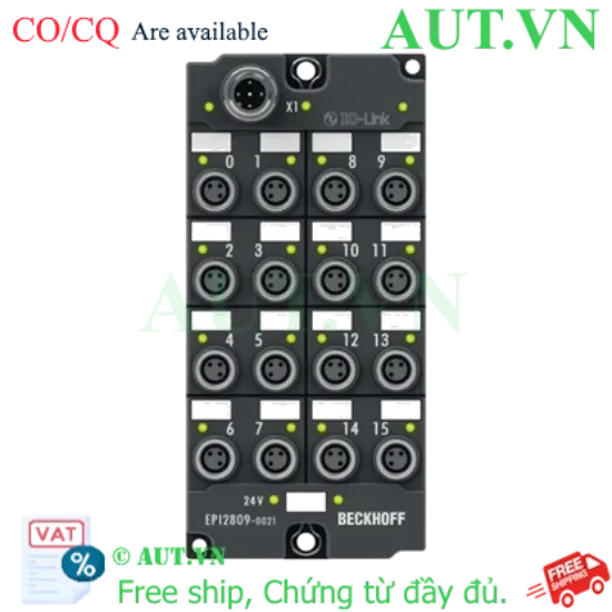 Ảnh của IO-Link box 16 kênh digital output 24VDC Beckhoff EPI2809-0021