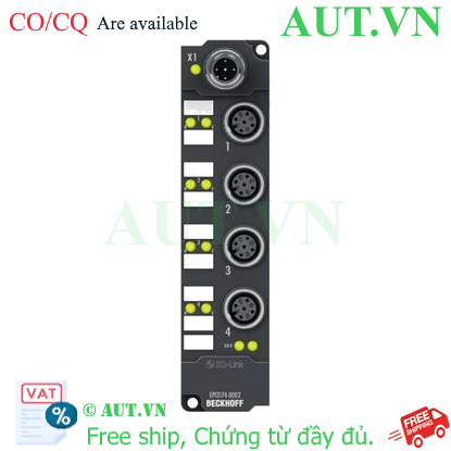 Ảnh của IO-Link box 4 kênh analog differential input Beckhoff EPI3174-0002