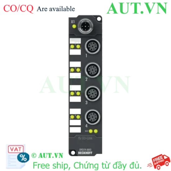 Ảnh của IO-Link box 4 kênh analog differential input Beckhoff EPI3174-0002