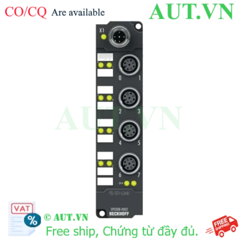 Ảnh của IO-Link box 8 kênh digital input 24VDC Beckhoff EPI1008-0002