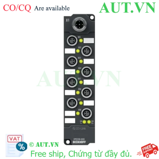 Ảnh của IO-Link box 8 kênh digital input 24VDC Beckhoff EPI2338-0001