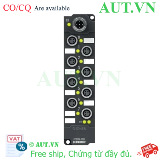 Ảnh của IO-Link box 8 kênh digital output 24VDC Beckhoff EPI2008-0001