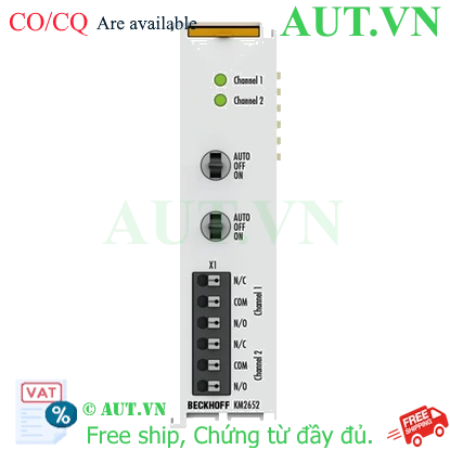 Ảnh của Module 2 kênh relay output 230VAC 6A Beckhoff KM2652