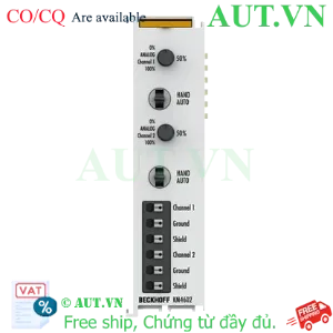 Ảnh của Module 4 kênh analog output 0-10V 12 bit Beckhoff KM4602