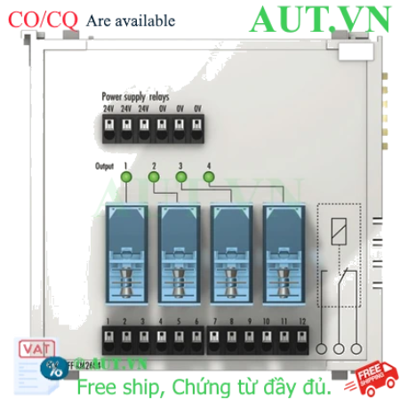 Ảnh của Module 4 kênh relay output 230VAC 16A Beckhoff KM2604
