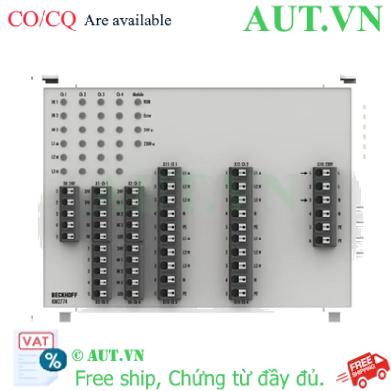 Ảnh của Module 4 kênh triac output 1.5 A Beckhoff KM2774