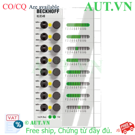 Ảnh của Module 8 kênh analog output 0-10V 12 bit Beckhoff KL8548